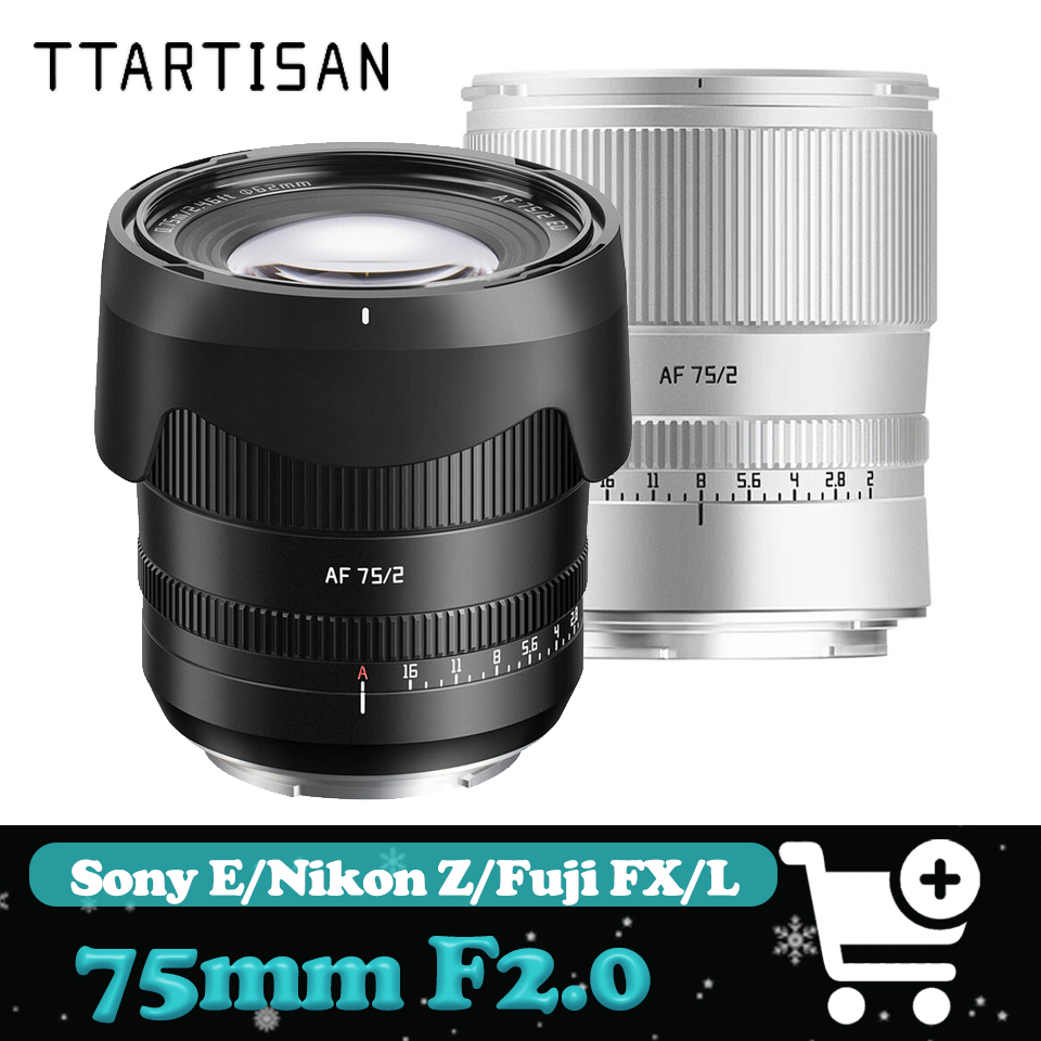 Fujifilm Camera X-T5 - TTArtisan lente protrait de fotograma completo
