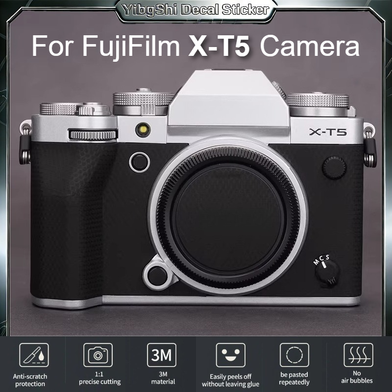 Fujifilm Camera X-T5 - Pegatina para cámara FujiFilm X-T5, película
