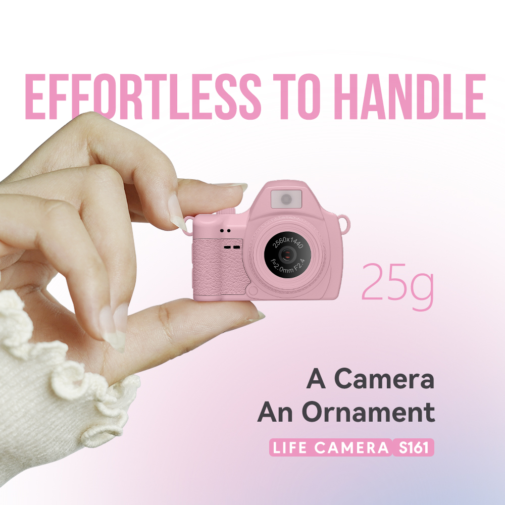 Photography Lighting Continuous - Mini Cámara Digital S161 2K HD,