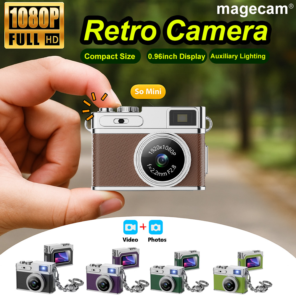 Photography Lighting Continuous - Cámara Digital Retro Magecam grabadora de