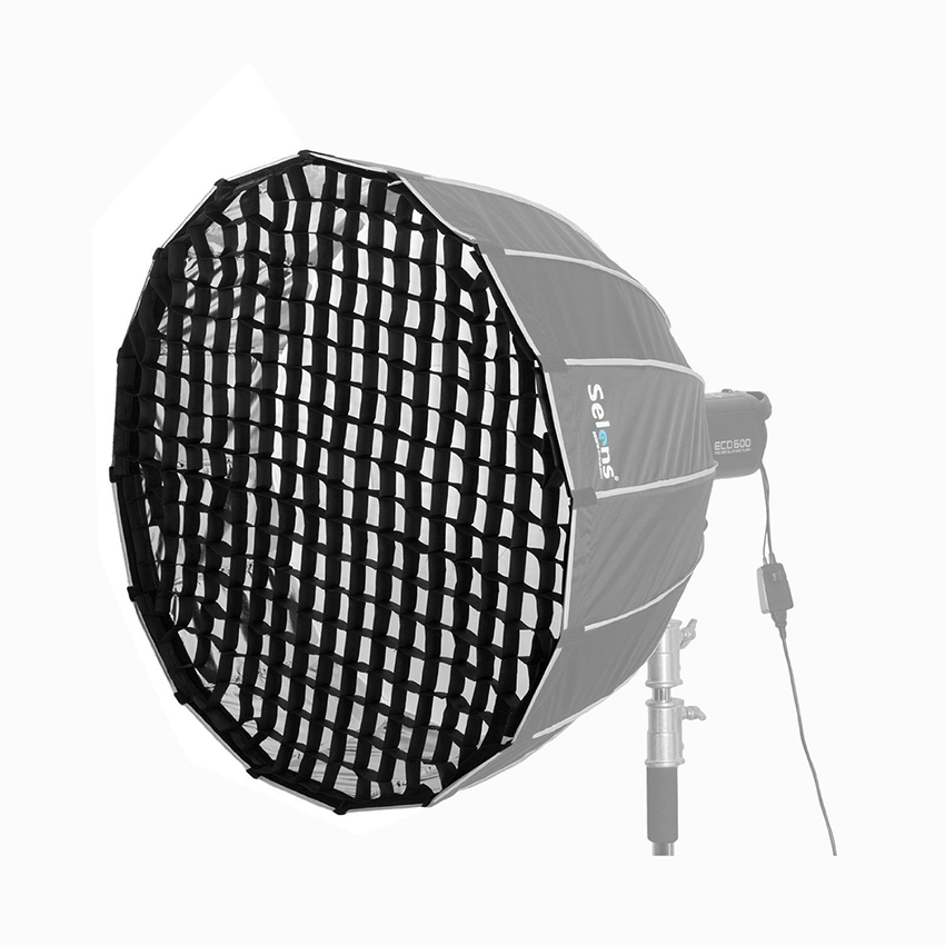 Parabolic Umbrella Deep - Selens-rejilla de panal de abeja, 90cm,