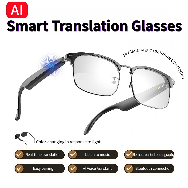 Photography Lighting Assistant - Gafas Inteligentes GS13 con Lentes que