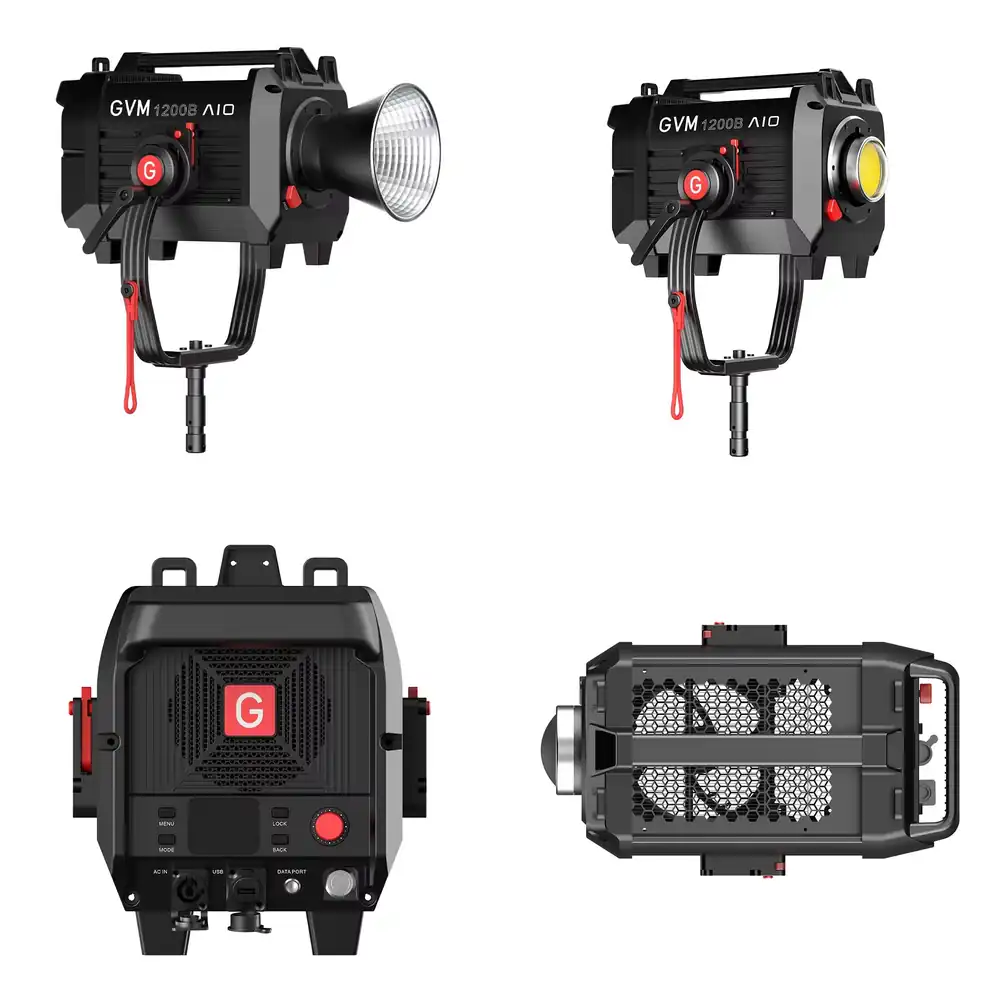 Photography Lighting - GVM SD1200B AIO 1200W, Luz LED