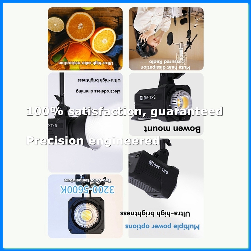 Photography Lighting - Luz de Video Bi-LED de 300W,