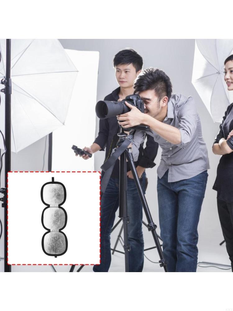Photography Lighting Assistant - Tarjeta gris plegable portátil para ajuste