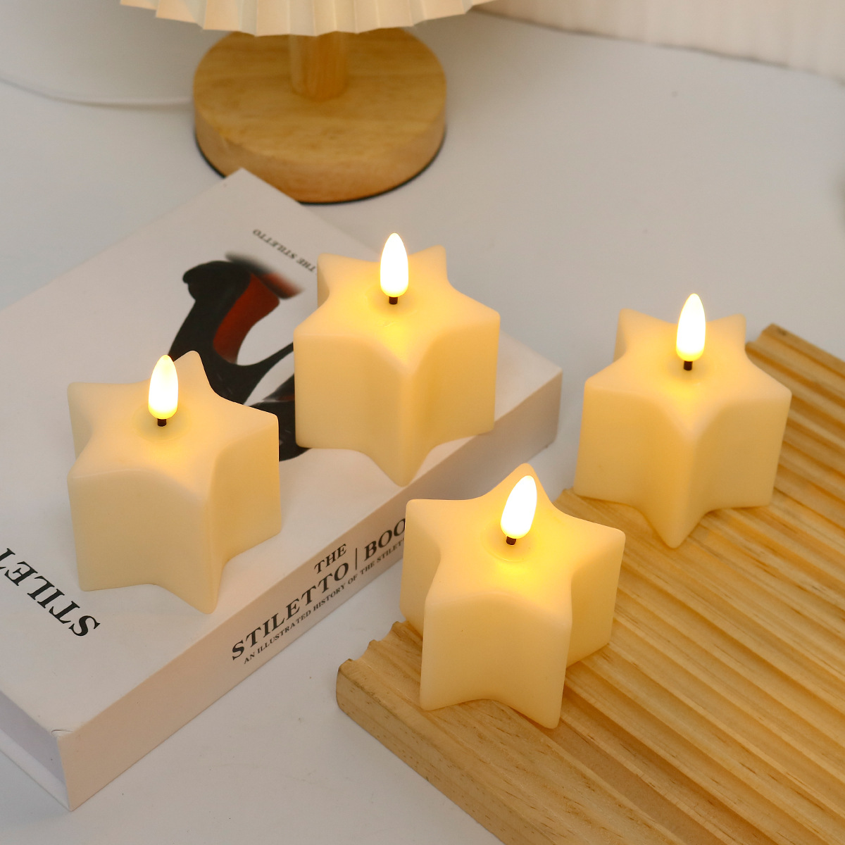 Vela LED en Forma de Cubo para - Photography Lighting reseña y precio