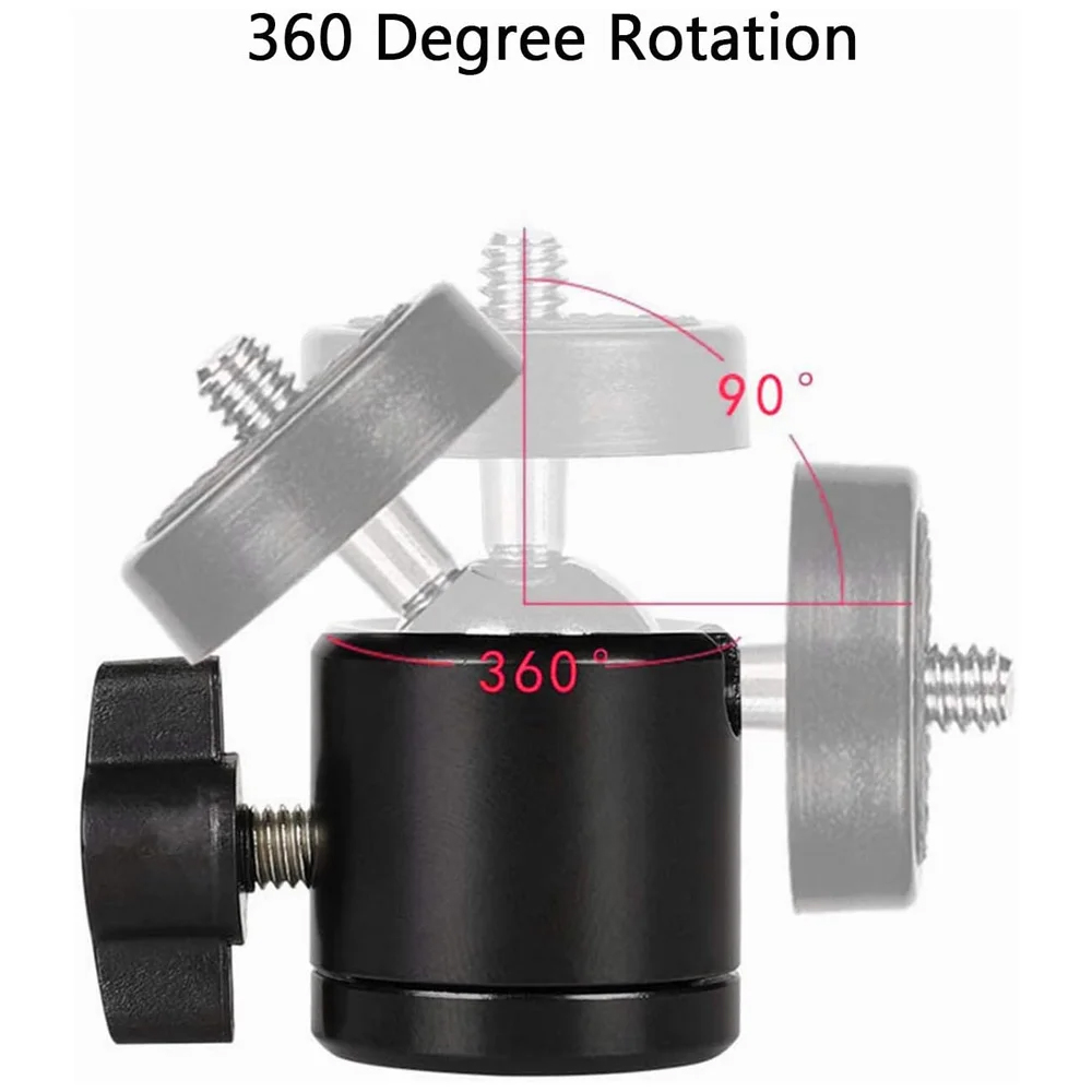 Mini cabezal esférico con torn - Photography Video Lighting Kit With Adjustable Tripod Stand reseña y precio