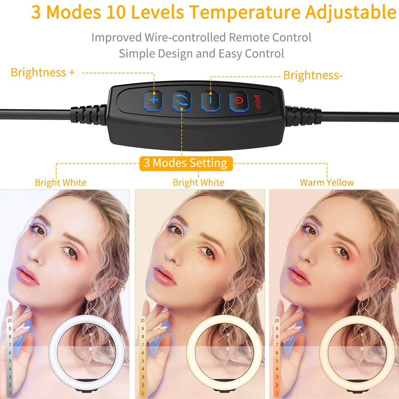 Anillo de Luz LED para Selfies - Photography Lighting Continuous reseña y precio