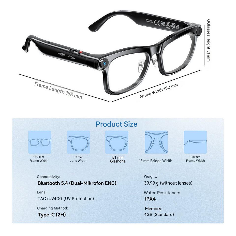 Gafas Inteligentes con IA y Tr - Photography Lighting reseña y precio