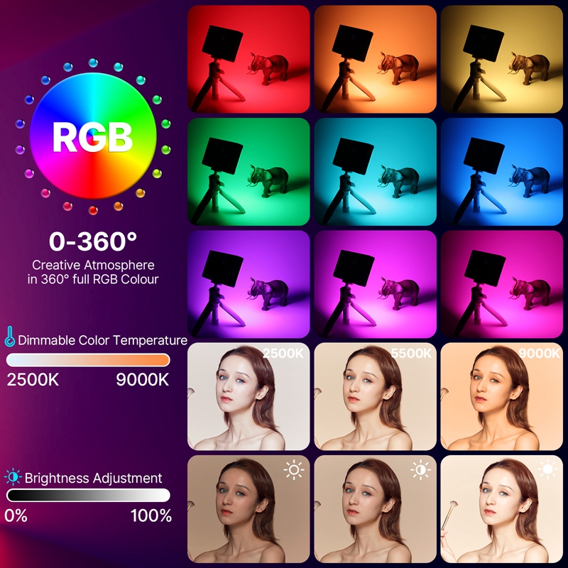 Luz de Video RGB ULANZI LT002, - Photography Lighting Outdoor reseña y precio