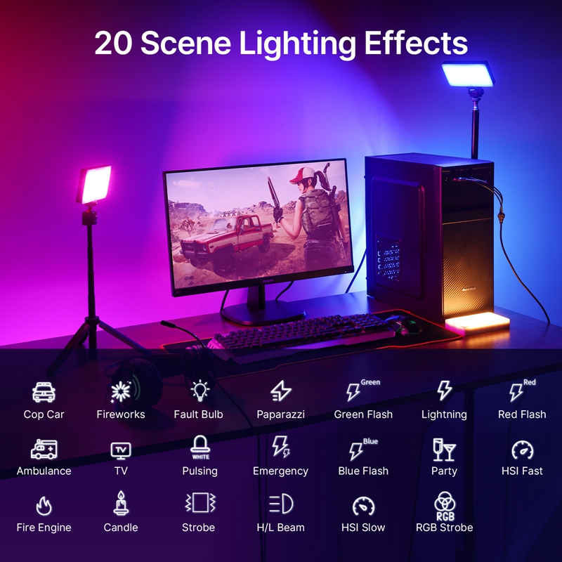 Luz de Video RGB ULANZI LT002, - Photography Lighting Outdoor reseña y precio