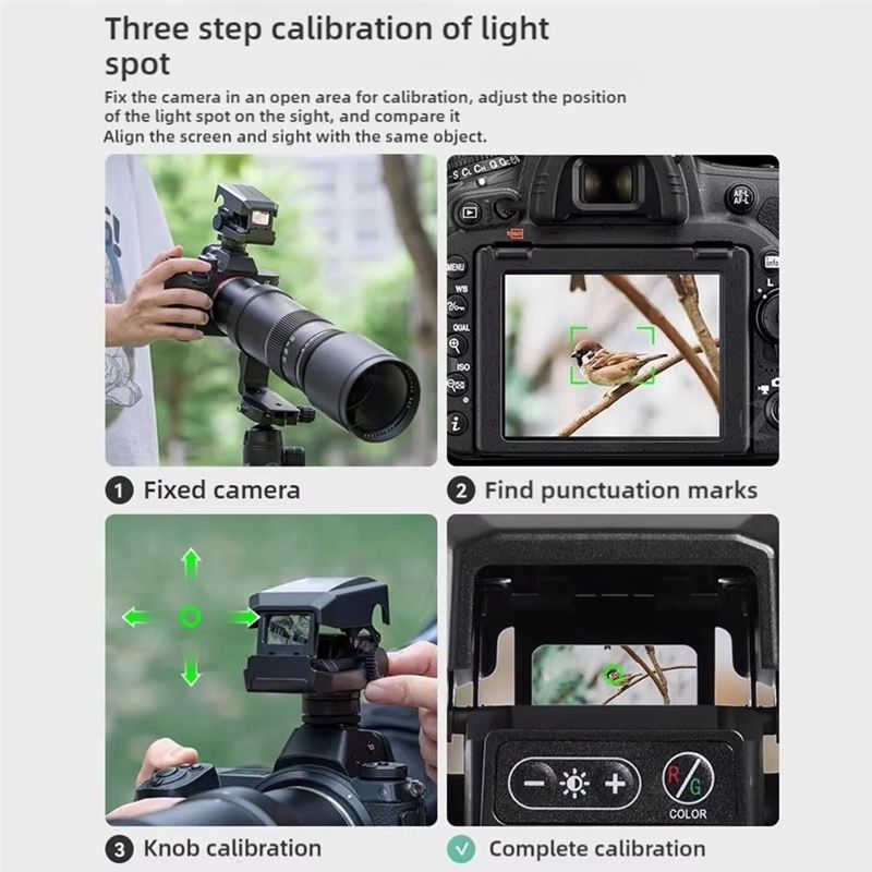 Mira Telescópica con Luz y Sop - Photography Lighting Assistant reseña y precio