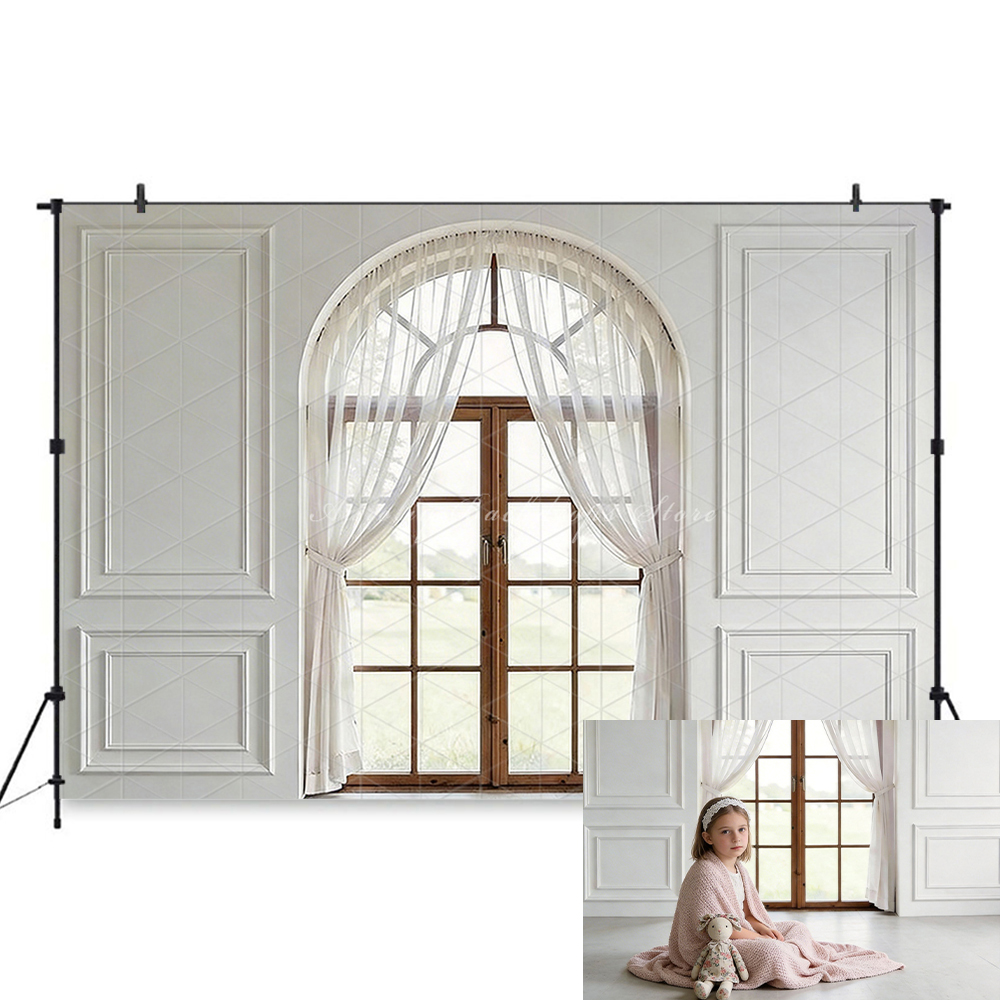 Cortina Transparente para Vent - Photography Lighting White Background reseña y precio