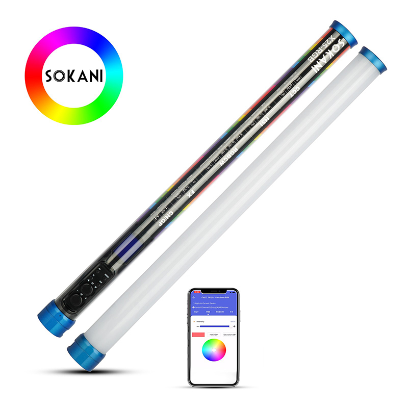 Sokani X25 RGB luz LED para ví - Photography Lighting Continuous reseña y precio