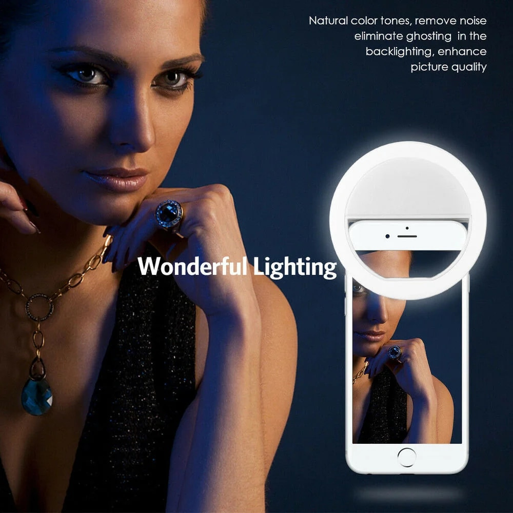 Luz LED de relleno para selfie - Photography Lighting reseña y precio