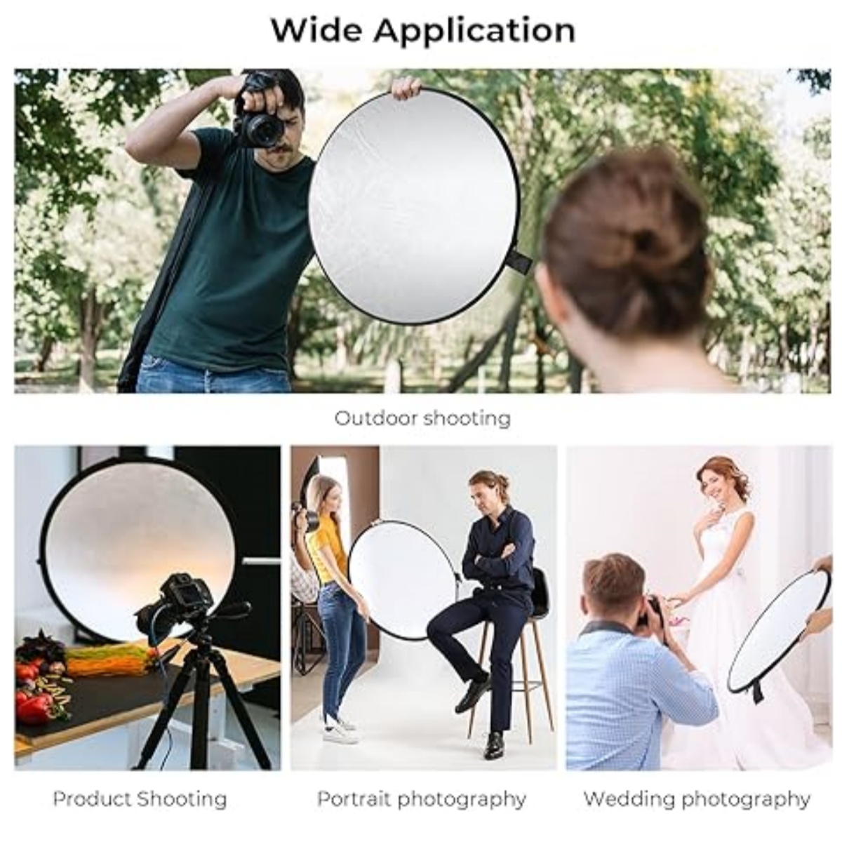 HUANYINGBJB Reflector de fotog - Photography Lighting Outdoor reseña y precio