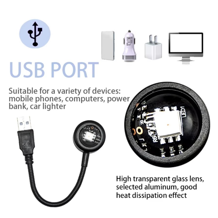 Proyector de lámpara Led de 5V - Photography Lighting Mood reseña y precio