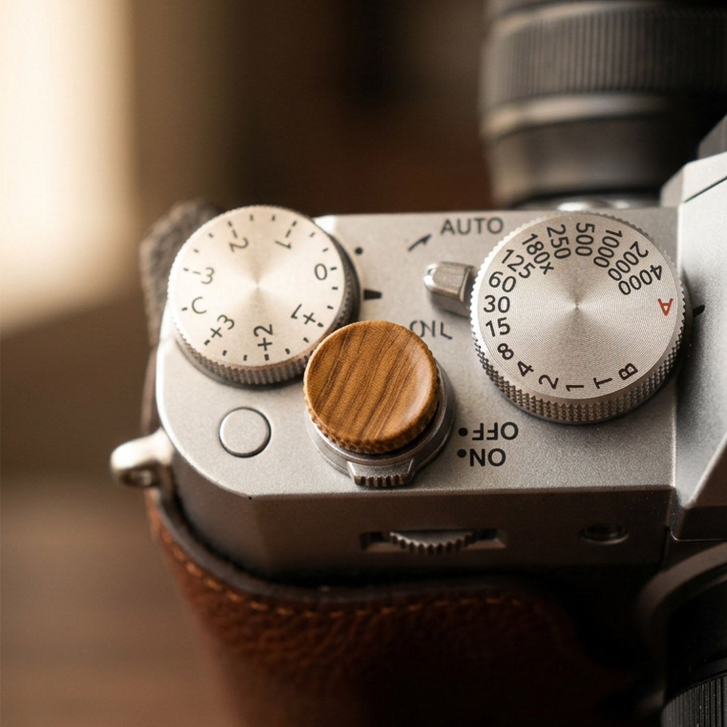 Botón de Obturación de Madera  - Fujifilm Camera X-T5 reseña y precio