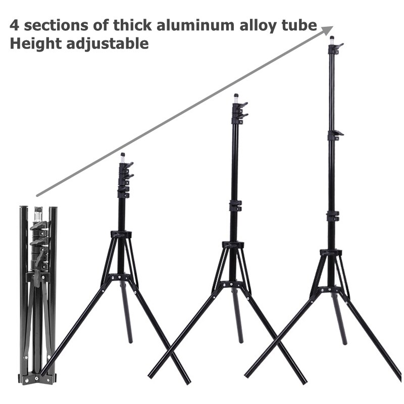 NAGNAHZ-trípode de aleación de - Photography Video Lighting Kit With Adjustable Tripod Stand reseña y precio
