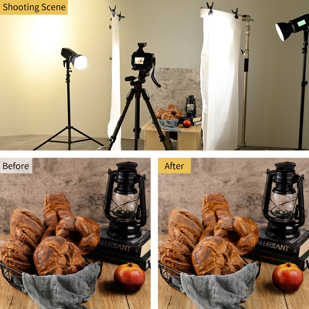 Fondo de fotografía de 1,7x1/2 - Photography Lighting White Background reseña y precio