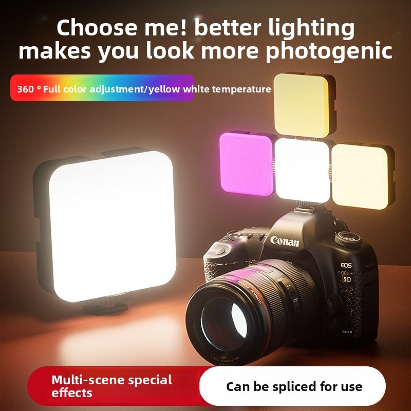 Luz de bolsillo RGB para fotog - Photography Lighting Outdoor reseña y precio