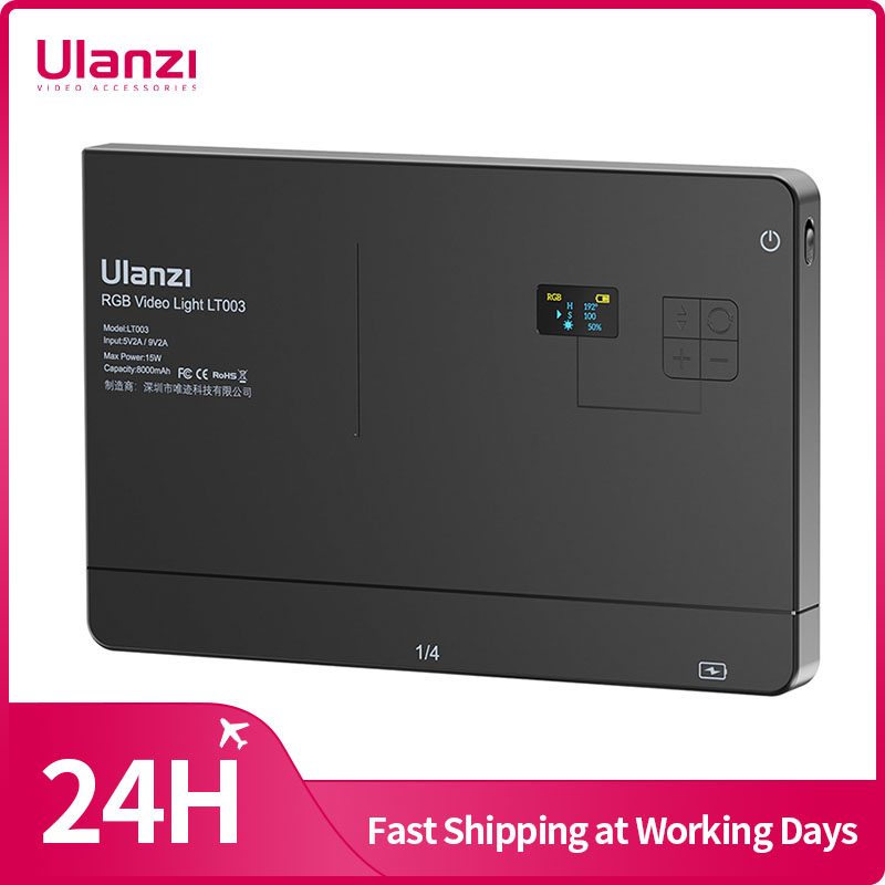 Ulanzi LT003 15W RGB luz de ví - Photography Lighting Continuous reseña y precio