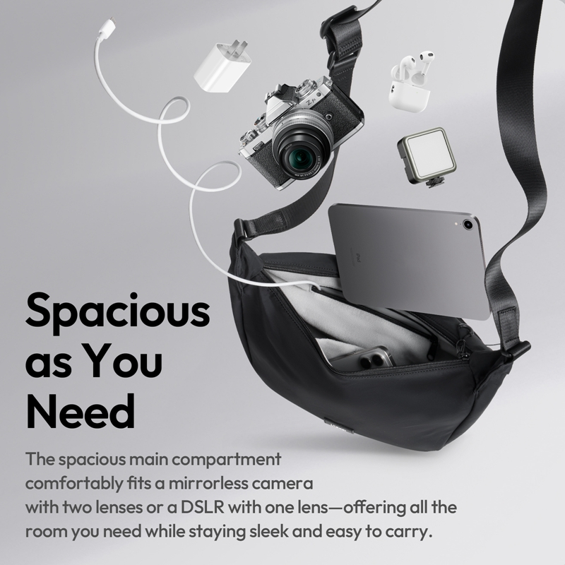 Ulanzi HMN1 Lunar Sling Bag Bo - Photography Lighting Gear reseña y precio