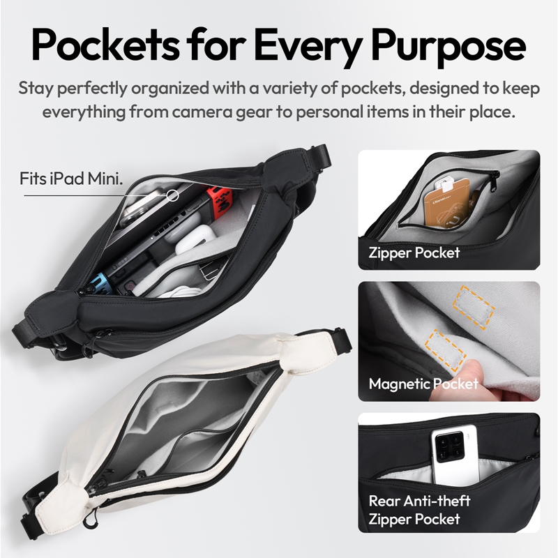 Ulanzi HMN1 Lunar Sling Bag Bo - Photography Lighting Gear reseña y precio