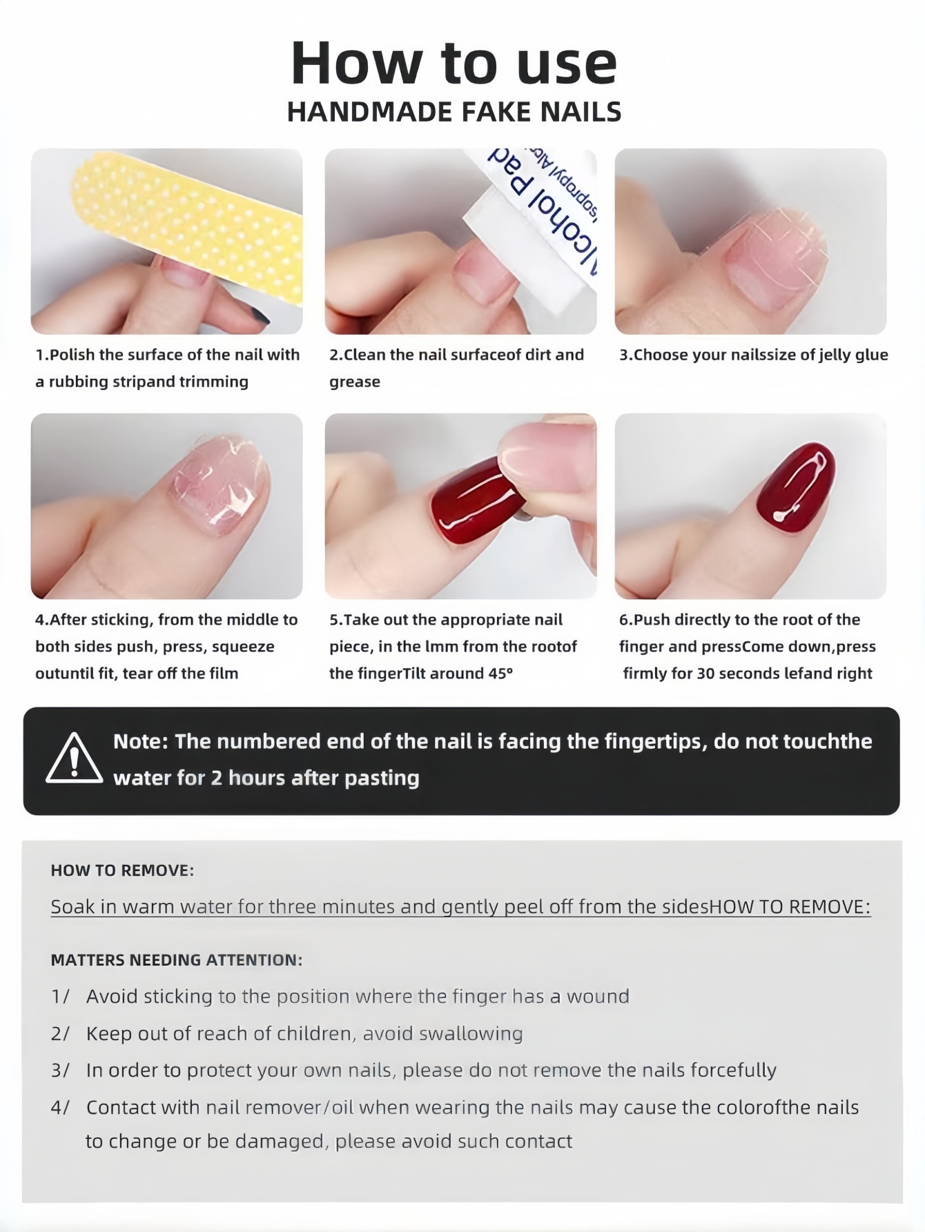 Juego de 10 piezas, uñas posti - Photography Lighting reseña y precio