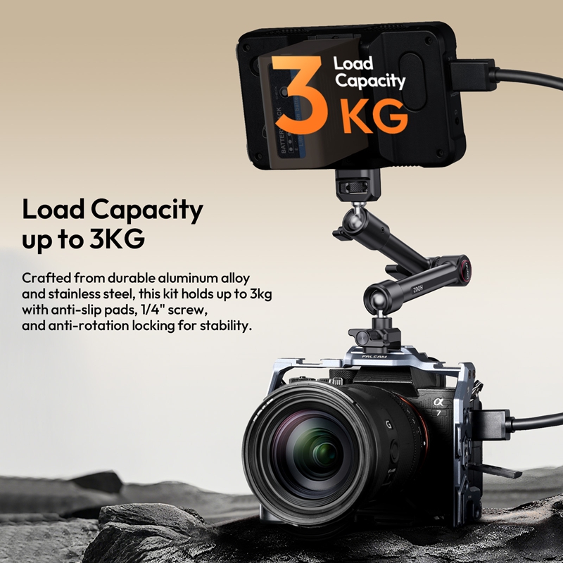 Ulanzi HD02 Kit de brazo mágic - Photography Video Lighting Kit With Adjustable Tripod Stand reseña y precio