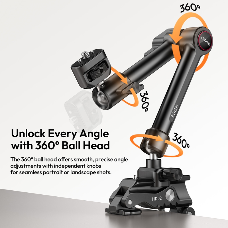 Ulanzi HD02 Kit de brazo mágic - Photography Video Lighting Kit With Adjustable Tripod Stand reseña y precio