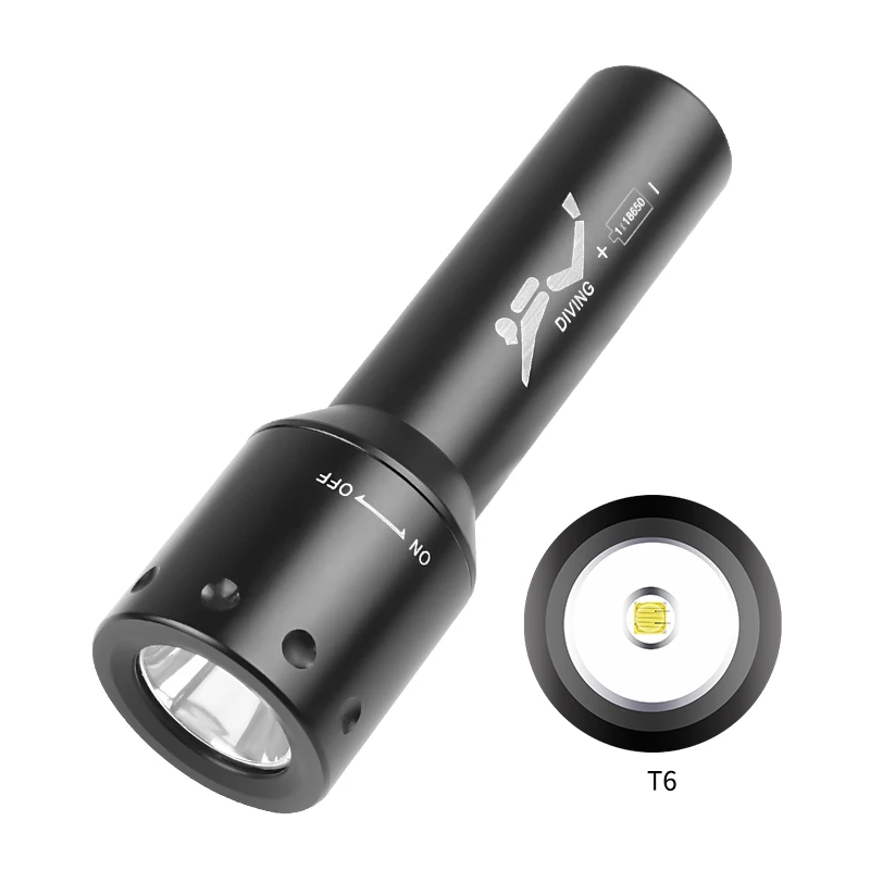Nueva Linterna de Buceo LED T6 - Photography Lighting reseña y precio