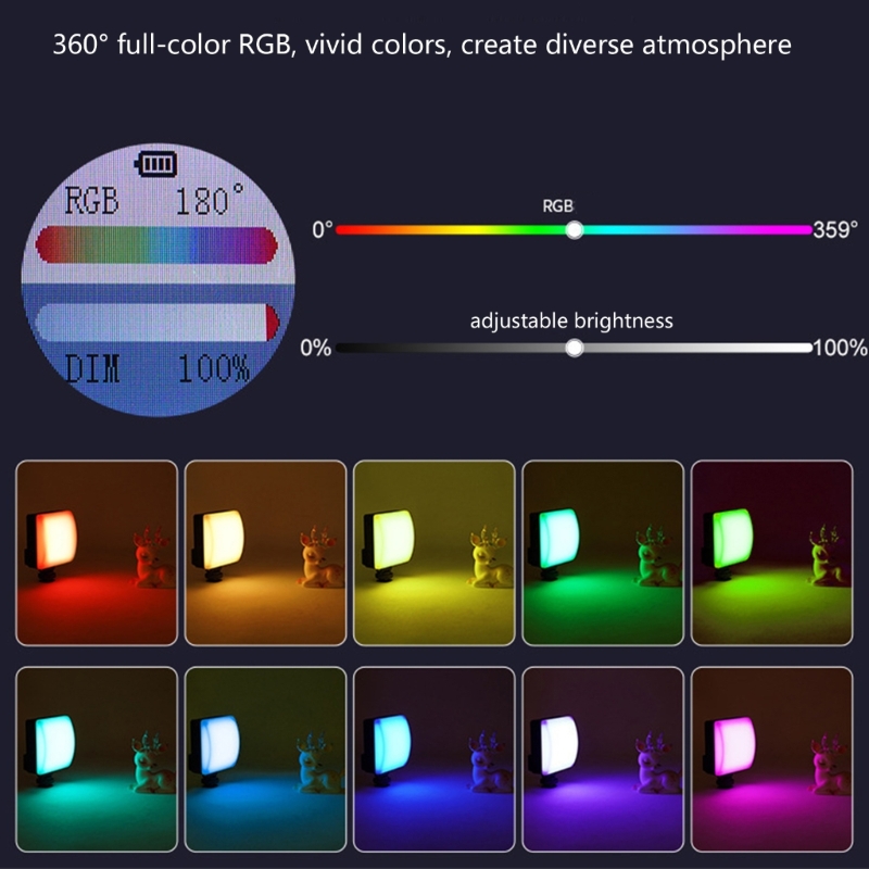 Luz magnética para Selfie, lám - Photography Lighting Outdoor reseña y precio