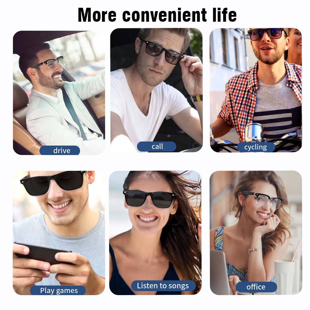 Gafas inteligentes SENBONO E13 - Photography Lighting Gear reseña y precio