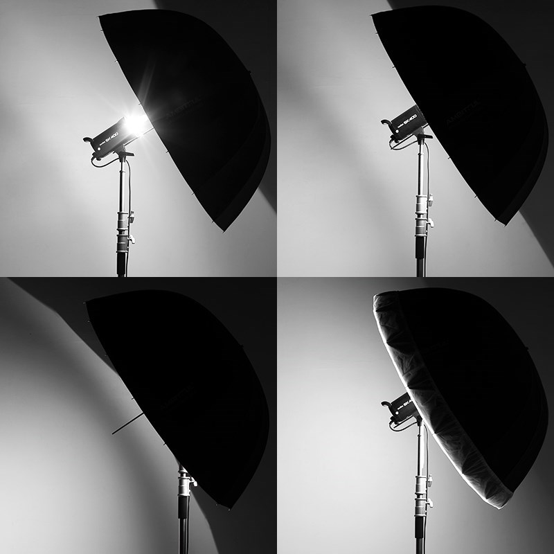 AMBITFUL 105cm 130cm 160cm de  - Parabolic Umbrella Deep reseña y precio